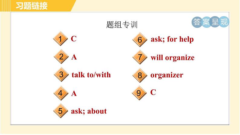 人教版八年级上册英语习题课件 Unit10 Period 1 Section A (1a－2d)第3页