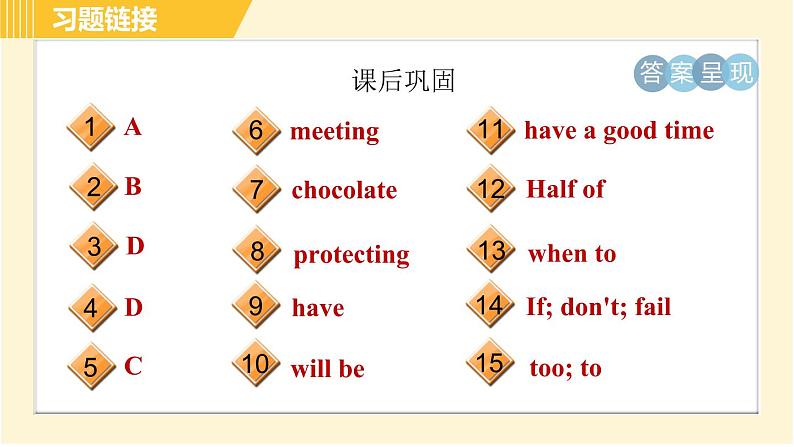人教版八年级上册英语习题课件 Unit10 Period 1 Section A (1a－2d)第4页