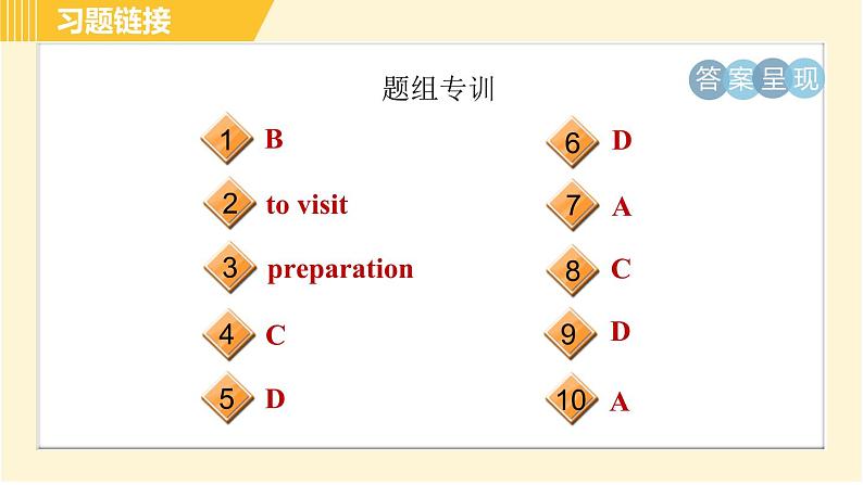 人教版八年级上册英语 Unit9 习题课件03