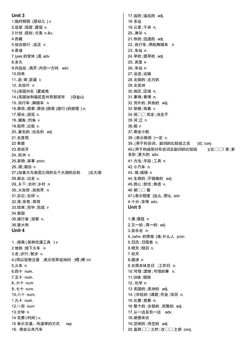 新目标八年级英语上册单词表(默写用_汉语pdf版)第2页
