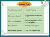 Unit 1 Where did you go on vacation SectionA Grammar Focus 课件-2021-2022学年人教版八年级英语上册
