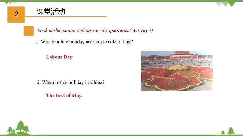 2.1 Unit 1 My family always go somewhere interesting as soon as the holiday begins-外研版九年级英语上册  同步教学课件05