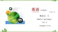 初中英语外研版 (新标准)九年级上册Module 12 Save our worldUnit 3 Language in use优质教学ppt课件