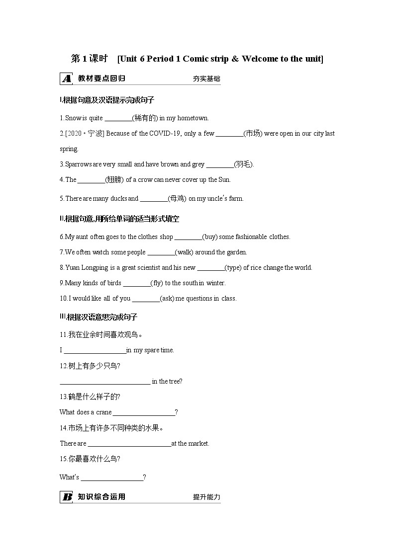 牛津译林版8A unit6 welcome to the unit教案+课件+课时练+音频01