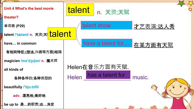 人教版八上Unit4 SectionB词汇精讲 课件06