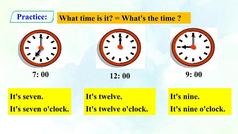 Unit 4 Having fun Topic 3 What time is it now SectionA 课件第5页