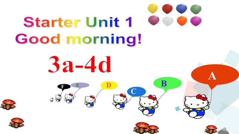 人教版七年级上册 Starter Unit 1 (3a-4d)课件及音频01