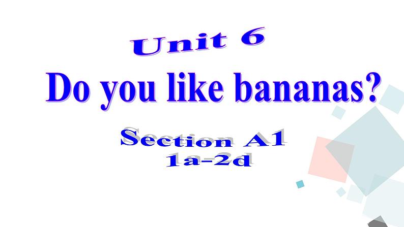 Section A (1a-2d)第1页