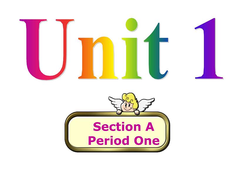 U1 Section A1课件PPT第1页