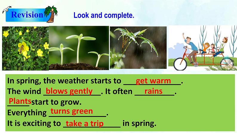 Unit 4 Seasons SpeakingA&More practice& Culture corner （课件+练习+素材）03