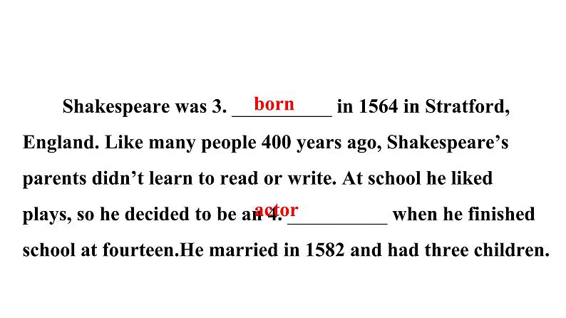 广东中考高分突破英语课件（外研版）教材梳理话题写作·外研版话题二十　故事与诗歌第4页