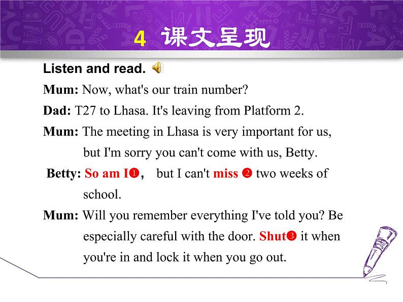 Module 4 Unit 1 I can look after myself, although it won’t be easy for me.课件08