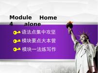 外研版 (新标准)九年级上册Module 4 Home alone综合与测试说课ppt课件