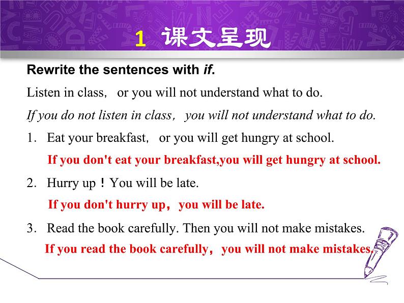 Module 6 Problems. Unit 3 Language in use.课件06