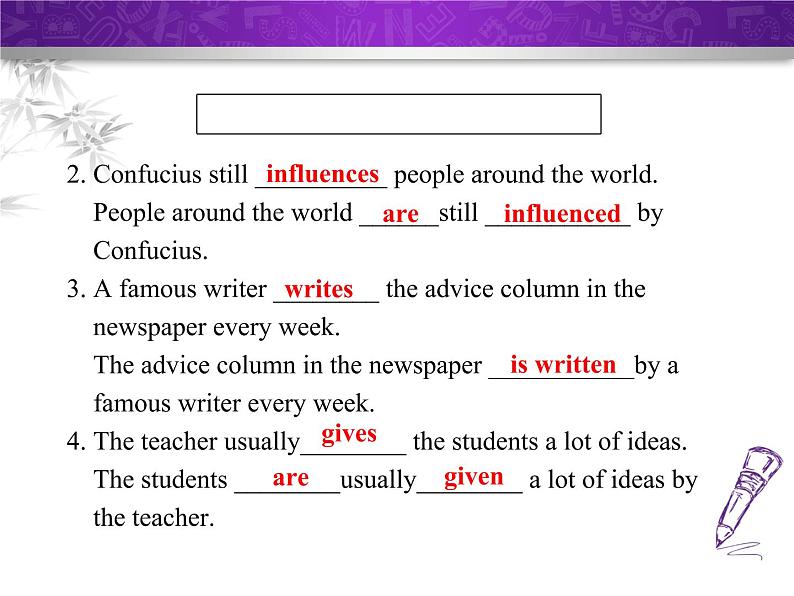 Module 7 Great books. Unit 3 Language in use.课件07