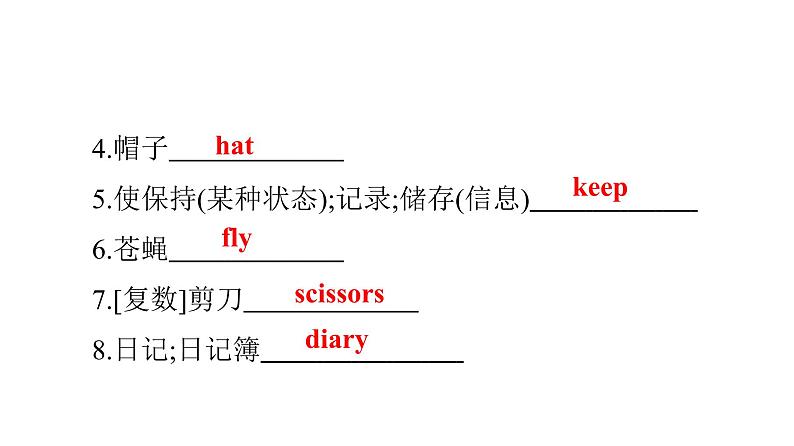 广东中考高分突破英语课件（外研版）教材梳理默写本-外研版第十八节　九年级(上)Module 10~Module 1204