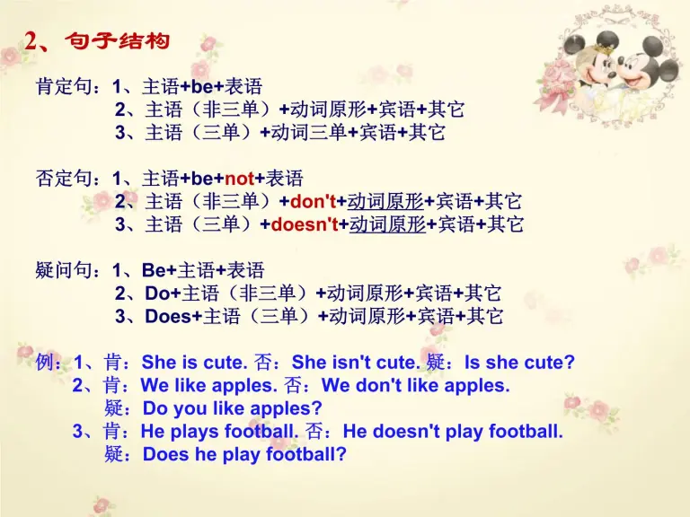 初中英语八大时态精讲ppt课件 教习网 课件下载