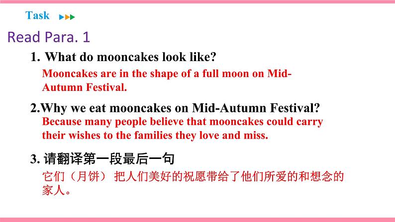 Unit 2 I think that mooncakes are delicious! Section A (3a-4c) 课件 2021-2022学年人教新目标英语九年级上册第6页