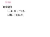 外研版七年級(jí)上冊(cè)英語(yǔ)習(xí)題課件 Module8 寫作素養(yǎng)提升練