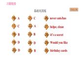 外研版七年級上冊英語習(xí)題課件 Module8 Unit 1 I always like birthday parties