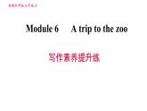 外研版七年级上册英语习题课件 Module6 写作素养提升练