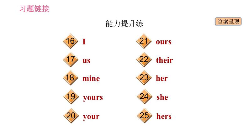 牛津沪教版七年级上册习题课件 Unit8 课时3 Grammar第3页