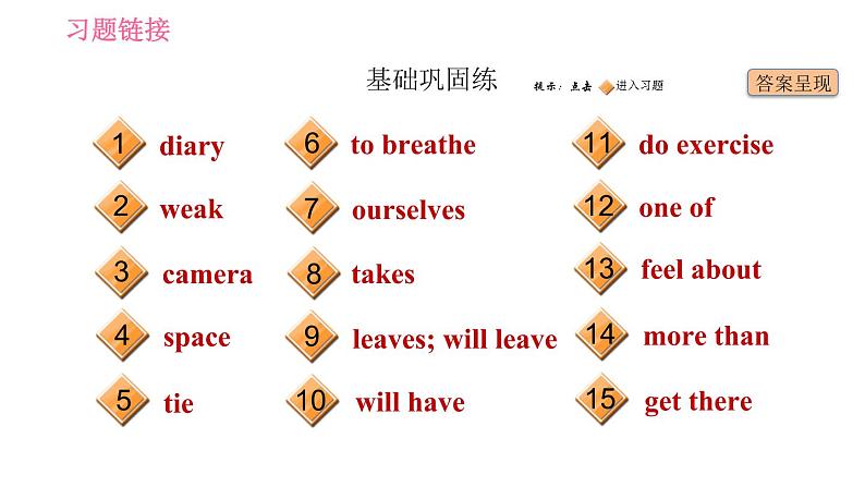 牛津沪教版七年级上册英语 Unit5  习题课件02