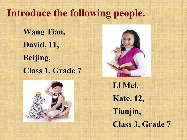 外研版（新标准）初中英语七年级上Moudle 1- Unit 3课件PPT第2页