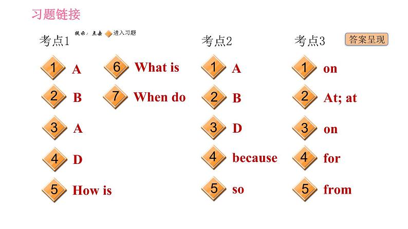 人教版七年级上册习题课件 Unit9 易错考点专练第2页