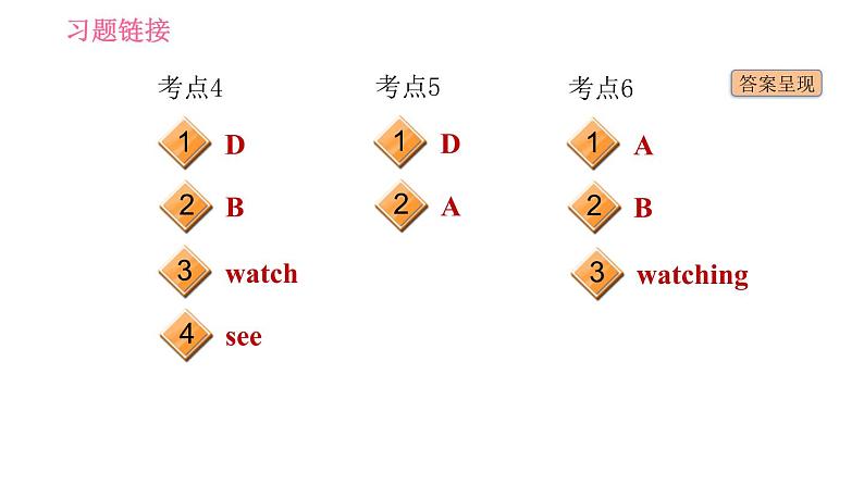 人教版七年级上册习题课件 Unit5 易错考点专练第3页