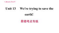 初中英语人教新目标 (Go for it) 版九年级全册Unit 13 We’re trying to save the earth!综合与测试习题课件ppt