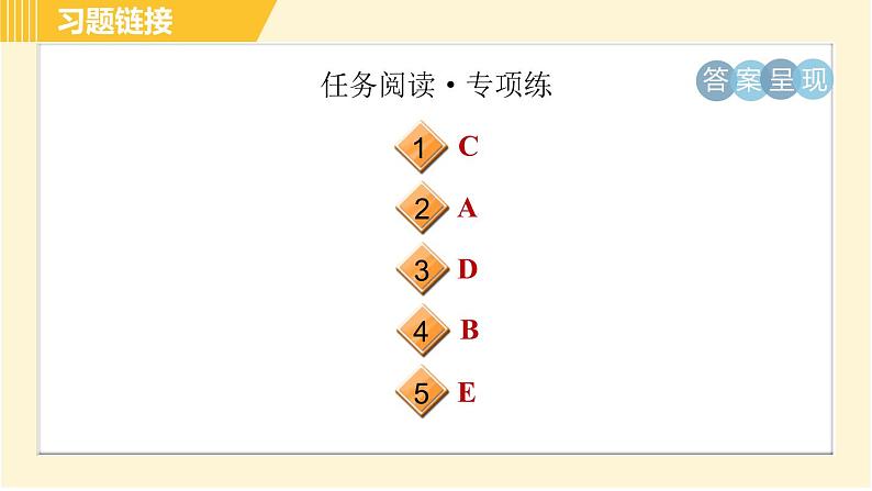 外研版B本八年级上册英语 Module9 习题课件04