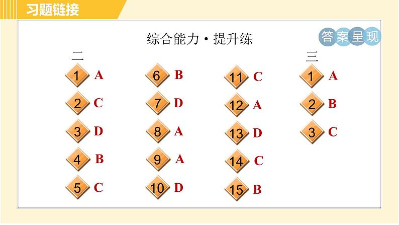 外研版B本八年级上册英语 Module10 Period 1　Unit 1 B 习题课件第4页