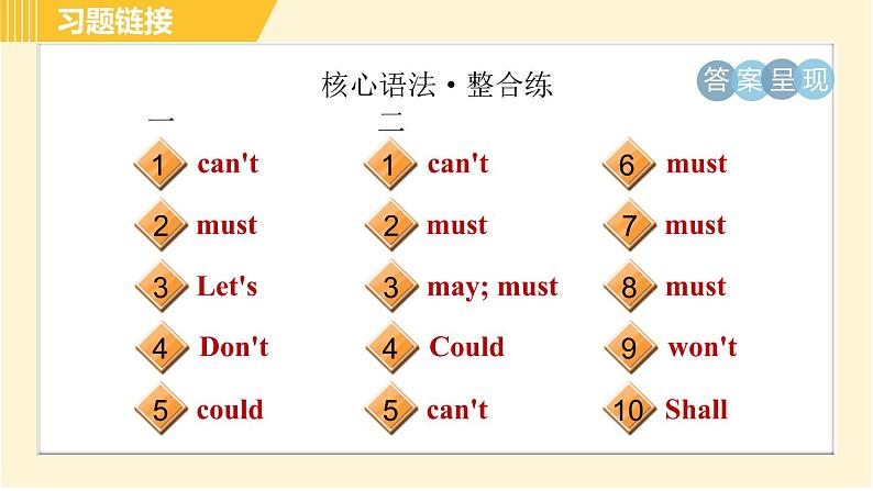 外研版B本八年级上册英语 Module12 习题课件04