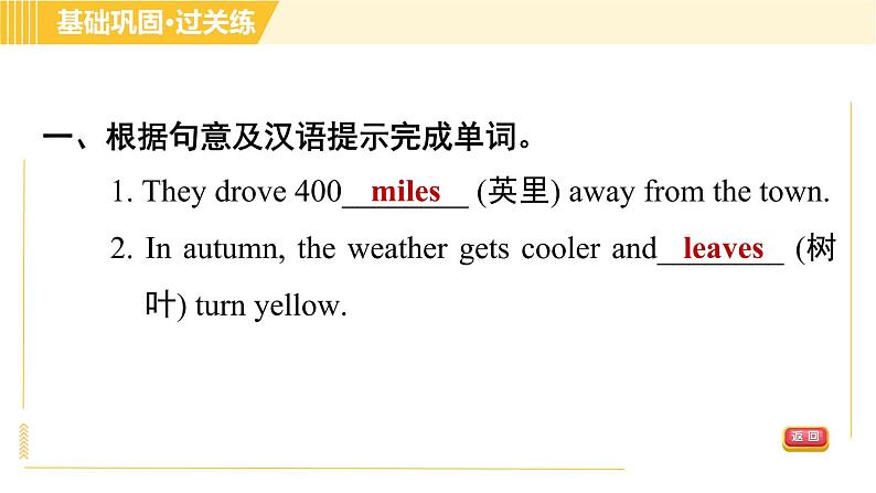 外研版B本八年级上册英语 Module10 Period 3　Unit 2 B 习题课件第5页