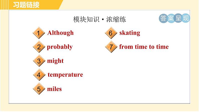 外研版B本八年级上册英语 Module10 Period 5   Unit 3 B 习题课件第3页