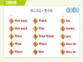 外研版A本七年級(jí)上冊(cè)英語 Module7 習(xí)題課件