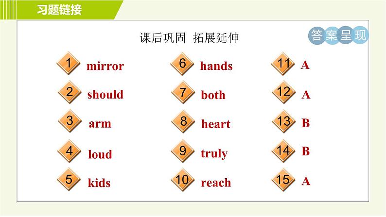 鲁教五四制七年级上册英语 Unit7 习题课件04