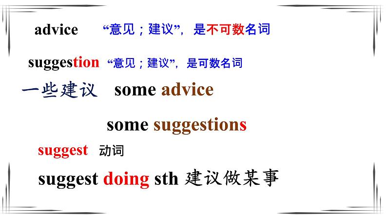 2021-2022学年外研版英语八年级上册Module 1 Unit1 语法讲解课件第4页