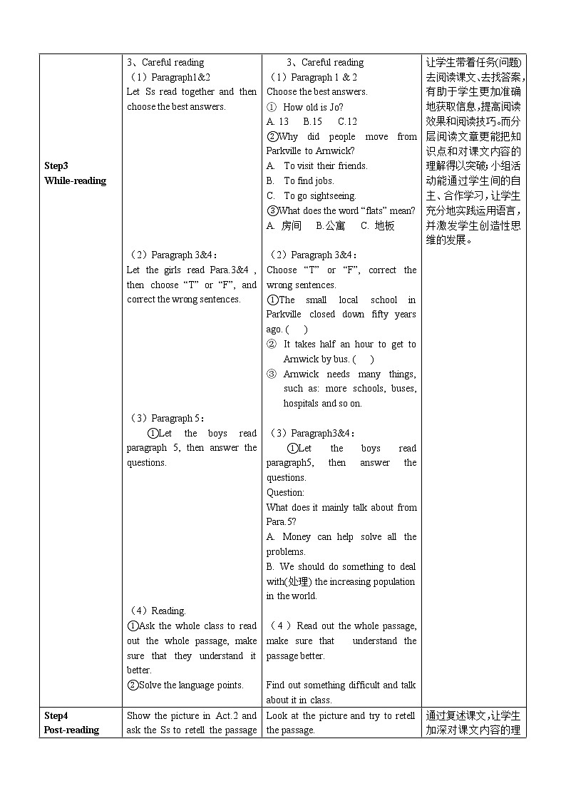 外研版八年级英语上册教案Module 9 Unit 202