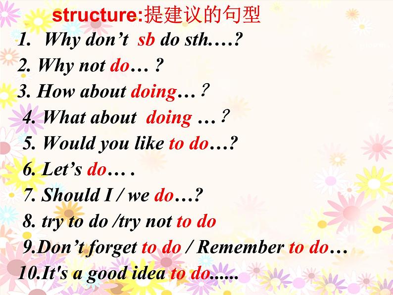 外研版八年级英语上册Module1 Unit2 You should smile at her! 课件（共24张）03