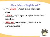 外研版八年级英语上册Module1 Unit2 You should smile at her! 课件（共24张）