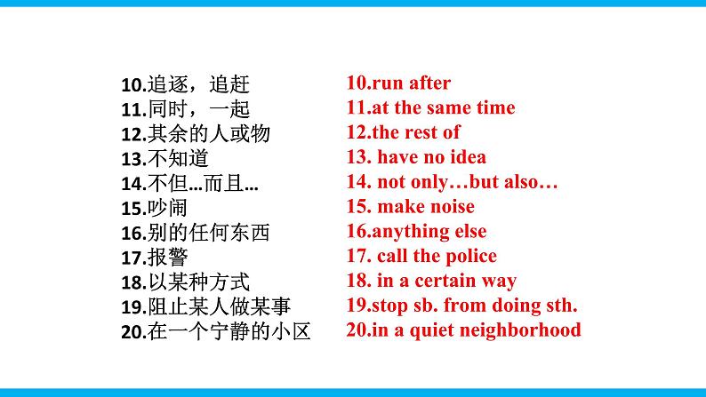 人教新目标九年级英语上册同步单元 Unit 8 It must belong to Carla单元复习课件+单元必备知识03