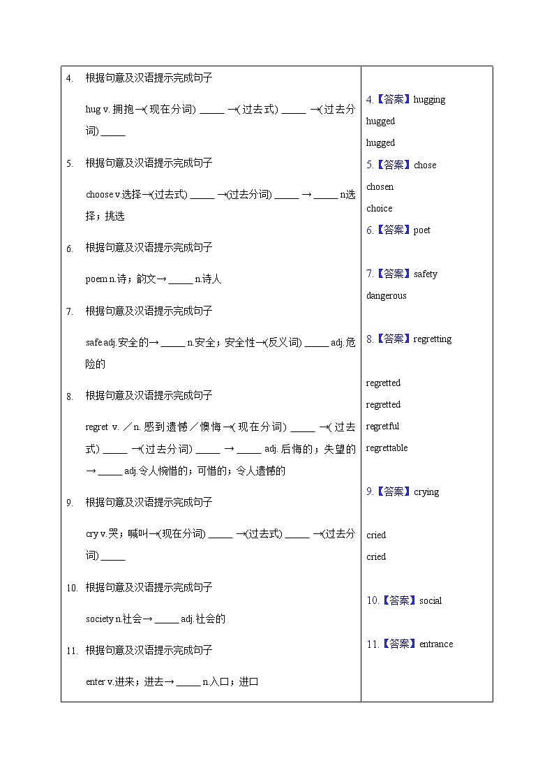 鲁教版九年级全册Unit 2 Teenagers should be allowed to choose their own clothes.第3页
