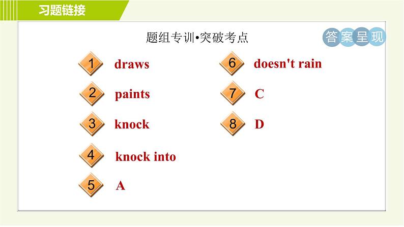 译林版七年级上册英语 Unit5 习题课件03