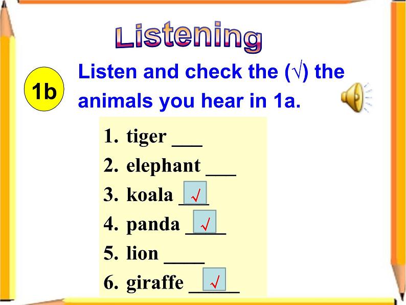 Unit 5 Why  do you like pandas Section A 1课件07