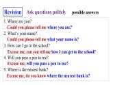 人教版 九年级全册 Unit3 Could you please tell me where the restrooms are_SectionB3a-Self Check写作课公开课课件+练习