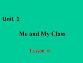 冀教版英语八年级上册LESSON6课件PPT