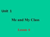 冀教版英语八年级上册LESSON6课件PPT