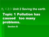 科普仁爱英语九上《Unit 2 Saving the EarthTopic1B》优质课课件PPT